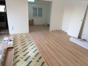 Photo de galerie - Parquets sur plancher chauffant 