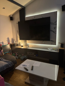 Photo de galerie - Meuble déco tv