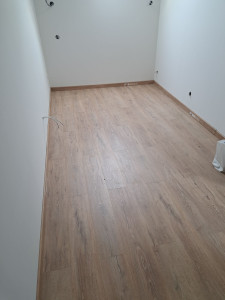 Photo de galerie - Pose d'un parquet flotant 