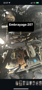 Photo de galerie - Embrayage sur une 207