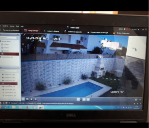 Photo de galerie - Installation de caméras 