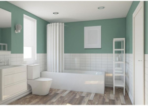 Photo de galerie - Peinture de salle de bain