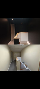 Photo de galerie - Peinture noir velours 
