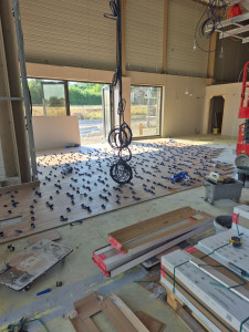 Photo de galerie - Pose carrelage 20/120 