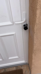 Photo de galerie - Pose de serrure connectée et boite a clés