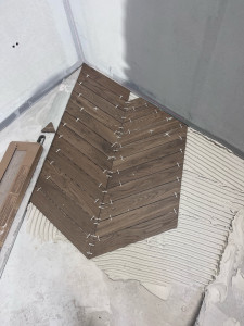 Photo de galerie - Pose carrelage