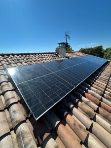 Photo de galerie - Pose de panneaux solaire