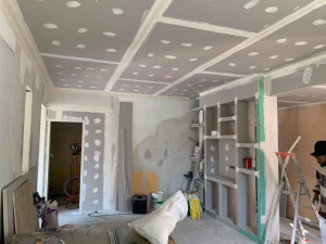 Photo de galerie - Realisation d un sejour en doublage type BA 13