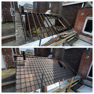 Photo de galerie - Remplacement d'une toiture 