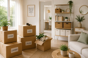 Photo de galerie - Déménagement - Emménagement -  Rangement du logement 