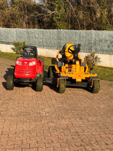 Photo de galerie - Tracteur tondeuse