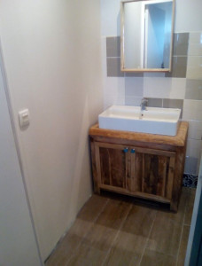 Photo de galerie - Conception d'un meuble vasque.