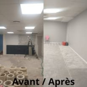 Photo de galerie - Plâtrerie - Murs - Plafonds