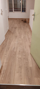 Photo de galerie - Pose parquet...