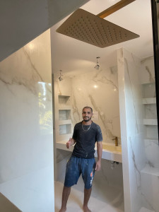 Photo de galerie - Carrelage de douche