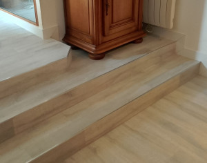 Photo de galerie - Pose de parquet - Revêtement de sol
