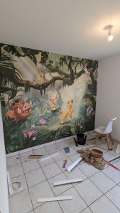 Photo de galerie - Peinture - Tapisserie