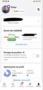 Photo de galerie - Voici mon profil sur l’application yoojo
