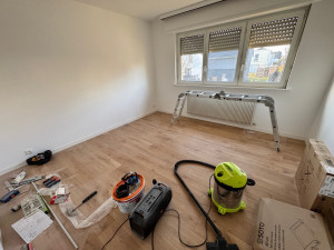 Photo de galerie - Pose de parquet - Revêtement de sol