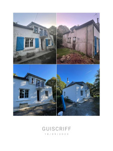 Photo de galerie - Changement de mensuiserie façade sur concarneau