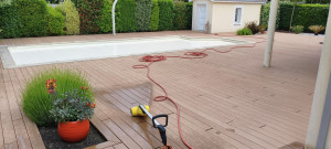 Photo de galerie - Nettoyage terrasse