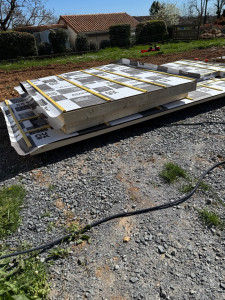 Photo de galerie - Mur ossature bois 