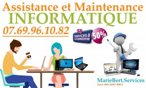 Photo de galerie - Assistance et Maintenance informatique sur Pc. Éligible Services à la personne.