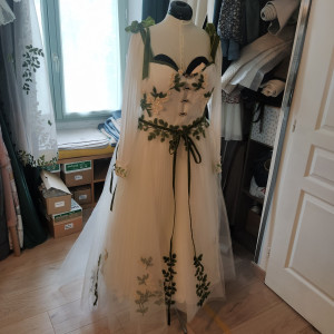 Photo de galerie - Réalisation d'une robe de mariée 