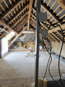 Photo de galerie - Comble avant isolation