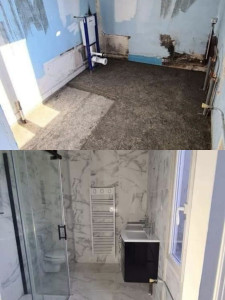 Photo de galerie - Rénovation de salle de bain et sanitaire