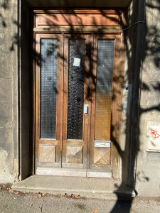 Photo de galerie - Remplacement vitrage porte entrée 