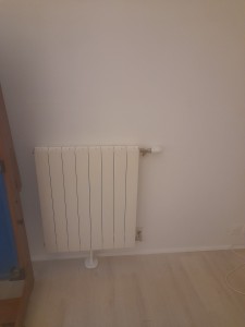 Photo de galerie - Pose et raccordement de radiateur 