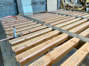 Photo de galerie - Mise en dedans plancher à la française