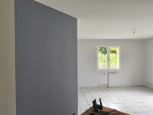 Photo de galerie - Finition mûr et plafond 