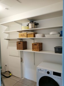 Photo de galerie - Installation d'étagères