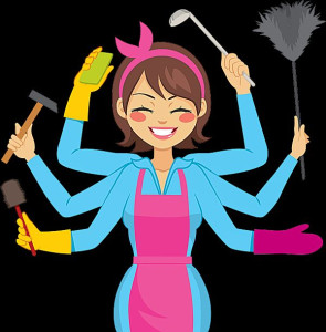 Photo de galerie - Bonjour je propose mes services de ménages, nettoyage, linge (machine, séchage, repassage...)