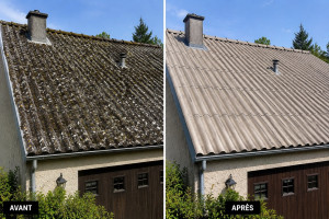 Photo de galerie - Traitement Anti Mousse et Hydrofuge 