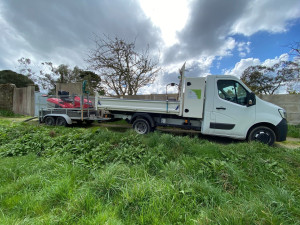 Photo de galerie - équipement chantier de pelouse 