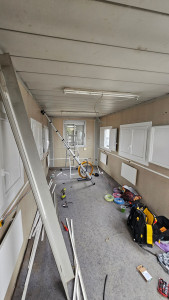Photo de galerie - Remise en état complet d'un préfabriqué
