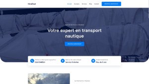 Photo de galerie - Création de site internet pour Niceboat.fr