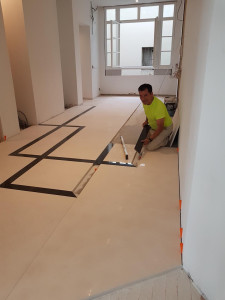 Photo de galerie - Poser de pierre de marbre 