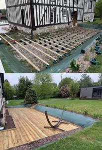 Photo de galerie - Création terrasse Bois