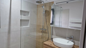 Photo de galerie - Création complète salle d'eau 