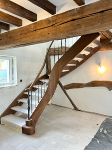 Photo de galerie - Escalier debillardé conçu par mes soins