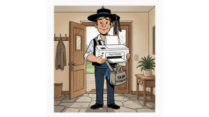 Photo de galerie - Installation d'imprimante à domicile