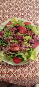 Photo de galerie - Salade de gésiers. 
j' aime la cuisine, si vous avez des difficultés en cuisine je peux vous aider. 