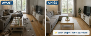 Photo de galerie - Voilà c’est la résultat avant après