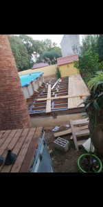 Photo de galerie - Construction d'une terrasse en bois 