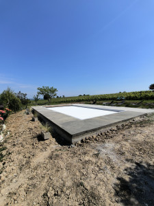 Photo de galerie - Réalisation plage avant pose carrelage 