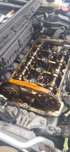 Photo de galerie - Remplacement chaine de distribution